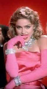 Material Girl music video outfit