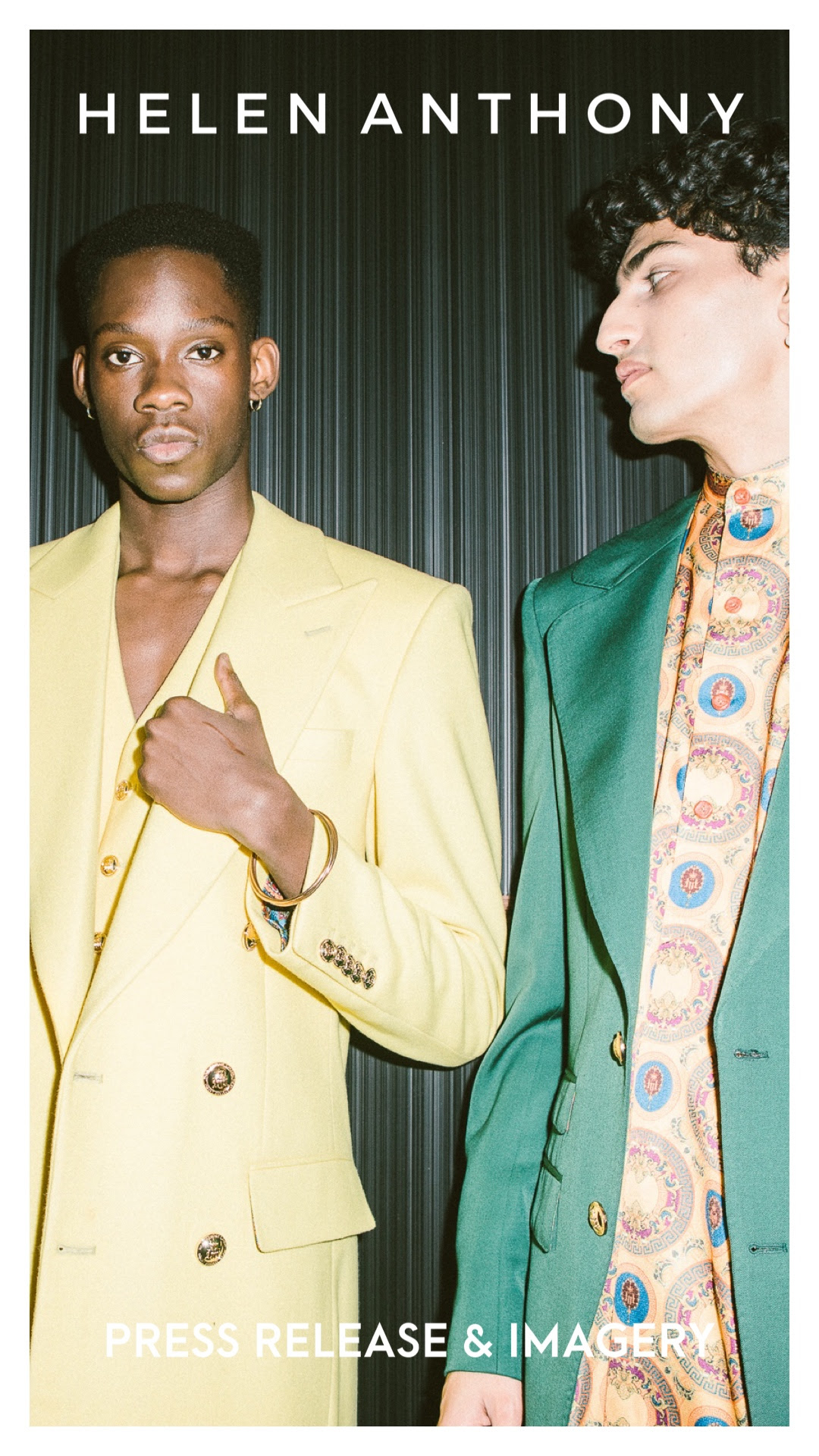 Backstage at London Fashion Week 21 with Helen Anthony