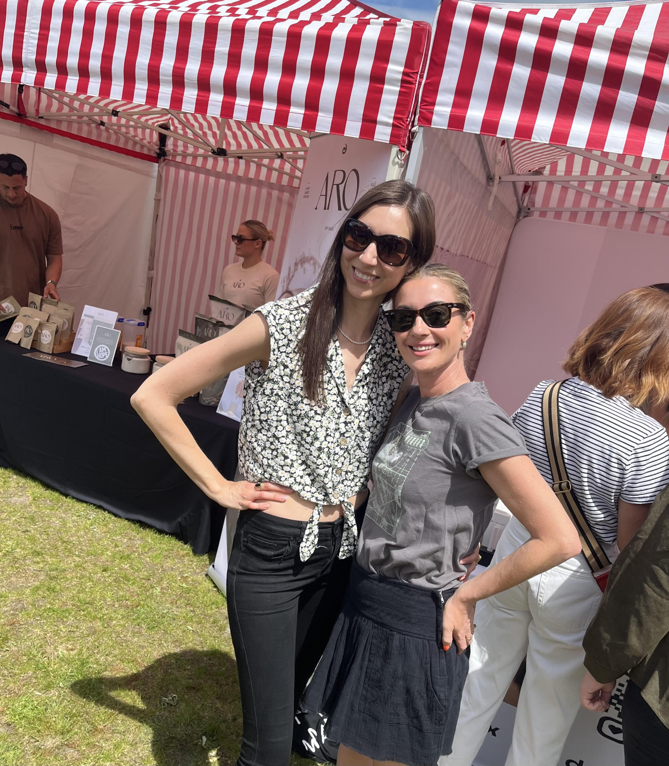 Max and Louie at Vegan Vibes